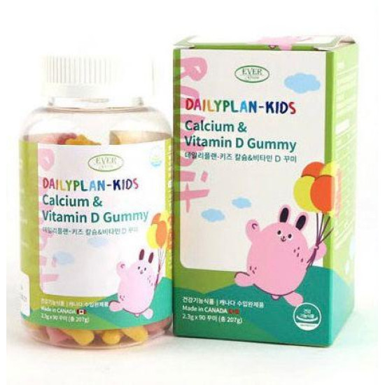 PrimeHeallth Ltd EVERgreen DAILYPLAN-KIDS Mulivitamin D Gummy 90x2.2mg