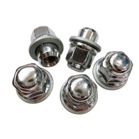 Hyundai Mobis pure 21MM Chrome washer hub nut/wheel nut 5295037000
