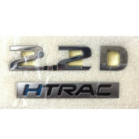 2.2DH Trek Genesis G80 Emblem/Emblem Hyundai Mobis Genuine Parts 86313B1550
