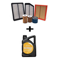 Genesis G80RG3 Engine Oil Change Set Hyundai Mobis Genuine 28113T1610/...