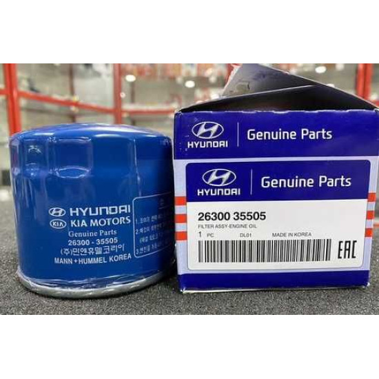 Hyundai Mobis passenger oil filter 2630035505 2630035504
