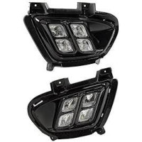 All-New Sorento 4 LED Fog Light + Gloss Cover Set 92201C5200 92202C520...