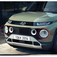 Casper LED Headlamp/LED Headlight/Bulb Headlamp Hyundai Mobis Genuine ...