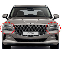 Genesis GV80 headlamps/headlights Hyundai Mobis pure parts 92101T6000/...