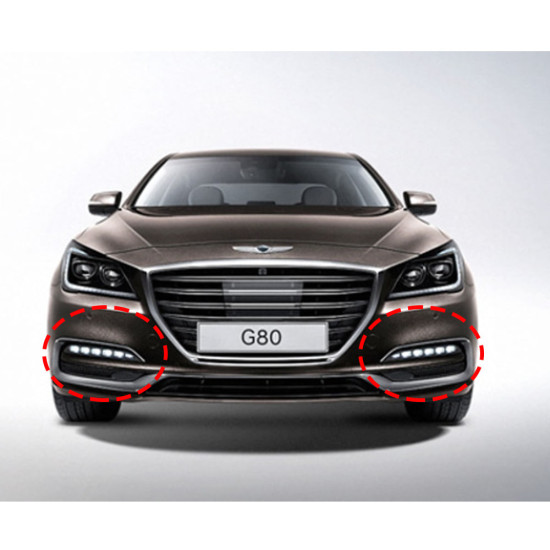 Genesis G80 LED fog lamp/LED lamps Mobis pure 92201B1500/92202B1500