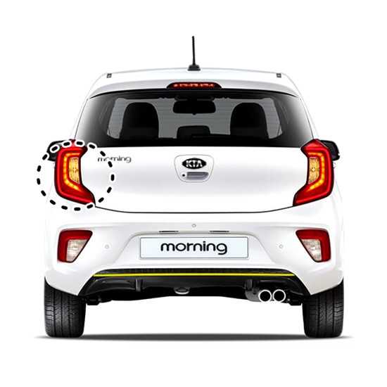 Morning JA tail lamp (LED) 92401G6300 92402G6300
