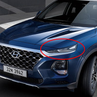 Santa Fe TM Daylight/Daytime Running Light/Daylight Hyundai Mobis Genu...