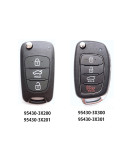 Avante MD Folding Key/Remote Control Key Hyundai Mobis Genuine Parts 954303X200/954303X201/954303X300/954303X301
