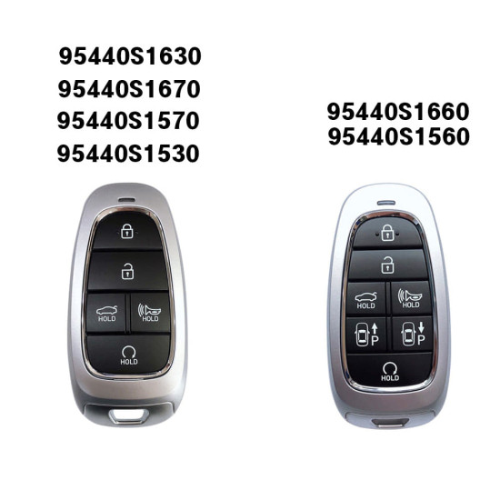 The New Santa FeTM Smart Key/Smart Remote Control Hyundai Mobis Genuine Parts 95440S1530/95440S1570/95440S1560/81996S1
