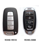 Veloster Smart Key/Smart Remote Control Hyundai Mobis Genuine Parts 95440J3000/954401R510
