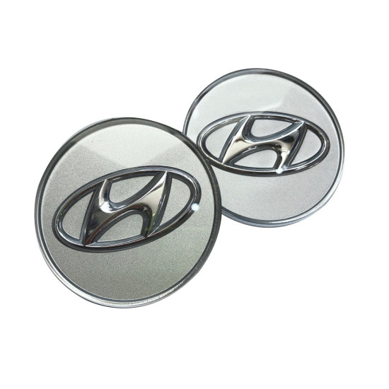 Hyundai Mobis pure silver modern Mark hubcaps 529603K210 Elantra AD/Avante MD/grandeur TG/NF Sonata/Grand star Alex/Vera Cruz/Santa Fe CM/Kona/grandeur HG/grandeur IG/Max Cruz/Santa Fe DM/Santa Fe TM/YF Sonata/LF Sonata/No Psi

