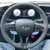 Avante CN7 N Alcantara Steering Wheel/Alcantara Handle Hyundai Mobis G...