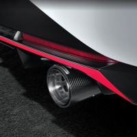 Avante CN7N N Performance Carbon Rear Muffler Tip / Carbon Dual Muffle...