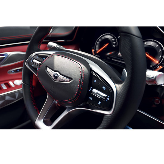 Genesis GV70 sports steering wheel/sports airbag/sports steering wheel Hyundai Mobis Genuine Parts 56100ARBD0NGR/56100ARBD0UBL/56100ARBD0
