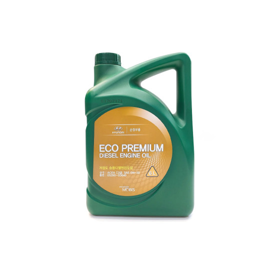 Hyundai Mobis genuine Santa Fe TM / Palisade exclusive Euro 6 engine oil 6 liters / 1 liter 0520000640/0520000140
