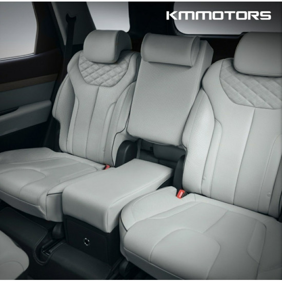 KM Motors Palisade 7-seater 2-row strong storage box & storage arm cushion
