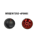 Porter 2 Manual air conditioner switch/heater control switch/heater control knob Hyundai Mobis Genuine Parts 972534F000/972524F000
