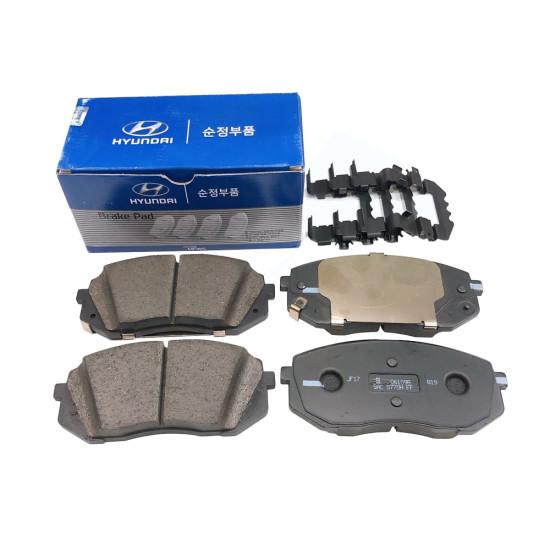 Veracruz brake pad/brake lining/disc rotor pad Hyundai Mobis Sunjeong 581013JA01/583023JA51

