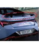 Avante CN7 N rear spoiler/black spoiler Mobis pure 87210IB000EB