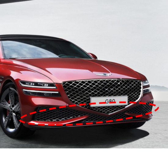 Genesys G80RGE Sports example cover to the grill/bumper cover grille/General example cover grill Mobis pure parts 86530T1400/86530T1400