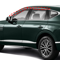 Genesis GV80 Chrome Door Frame Molding/Chrome Frame Molding Hyundai Mo...