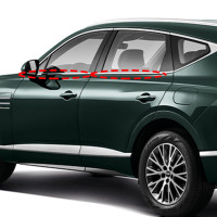Genesis GV80 door molding/outside weather strip door/ade molding/eyebr...