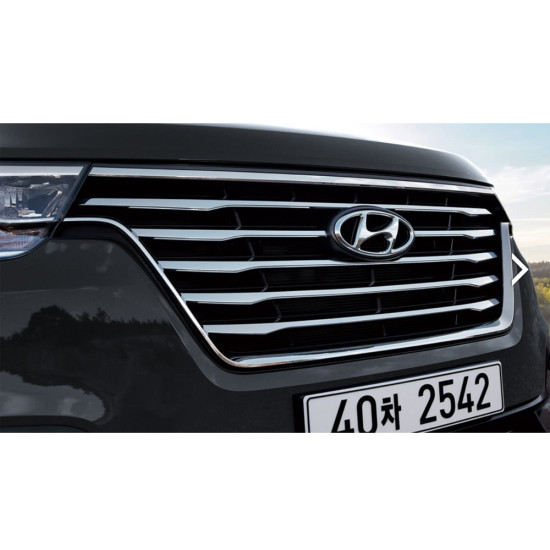 Grand Starex Urban Chrome Grill/Gloss Chrome Grill Hyundai Mobis Pure 865604H710