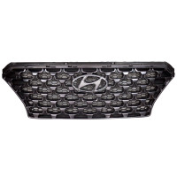 Santa Fe TM Dark Chrome Front Grill/Inspiration Grill/Ins Grill 86350S...
