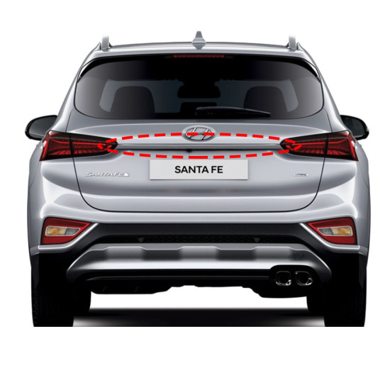 Santa Fe TM Tailgate Garnish / Trunk Garnish Lamp Hyundai Mobis Genuine Parts 87310S1000/87310S1010