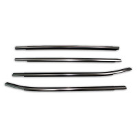 Seltos Chrome Weather Strip (Eyebrow Molding) 82210Q5010 82220Q5010 83...