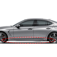 Genesis G70 Step Molding/Step Molding/Side Seal Molding Hyundai Mobis ...
