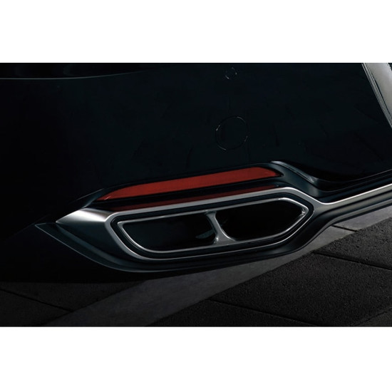 The New Grandeur IG Calligraphy Dual Muffler Tip/Dual Muffler Trim Hyundai Mobis Pure 866C1G8600/866C2G8600
