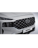 The New Santa Fe TM Dark Chrome Grill / Deluxe Dark Chrome Grill / Black Chrome Grill / Radiator Grill Hyundai Mobis Genuine 86350S1910/86350S1900
