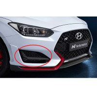 Veloster NN Performance Carbon Fog Light Cover/Fog Cover Hyundai Mobis...