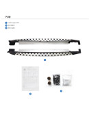 Palisade side step/side step/side auxiliary footrest Hyundai Mobis genuine S8875AP000/S8875AP010/S8875AP020