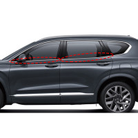 Tucson IX door molding/outside weather strip door/ade molding/eyebrow ...