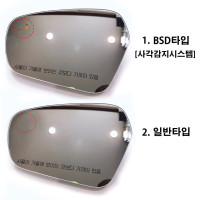 Santa Fe DM Side mirror glass/mirror/rear mirror glass/rear mirror mir...