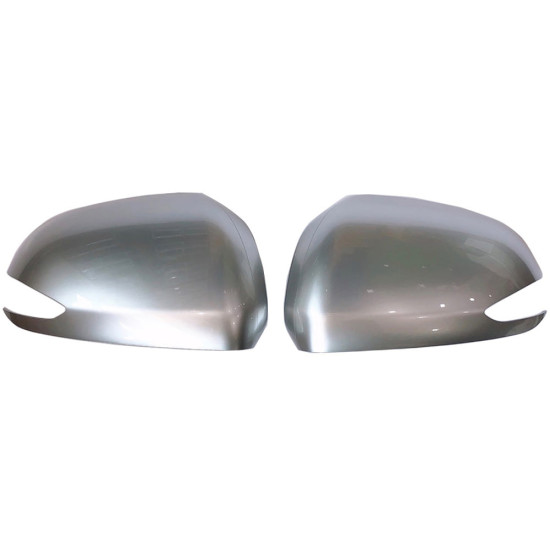 Santa Fe TM Side Mirror Cover/Back Mirror Cover/Rear Mirror Cover Inspiration Silver Metal Hyundai Mobis Genuine Parts S1876AP110/S1876AP120
