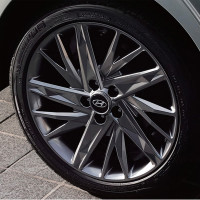 The New Grandeur IG Calligraphy 19-inch wheel/tire wheel Hyundai Mobis...