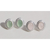 925 Silver Gemma Gemstone Earrings
