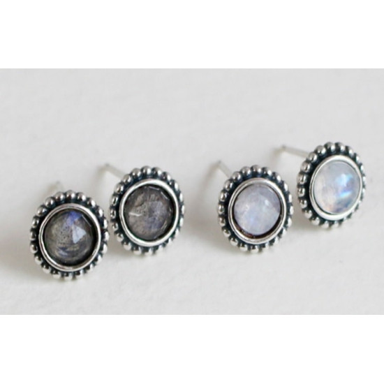 925 Silver Kimbly Gemstone Earrings
