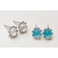 925 Silver Noi Gemstone Earrings
