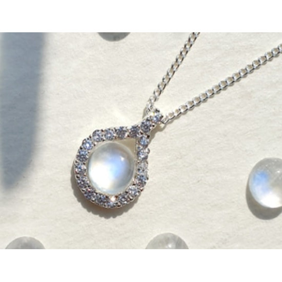 925 Silver Rubia Gemstone Necklace
