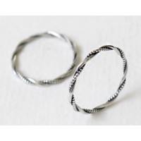 925 Silver Thames Stack Ring
