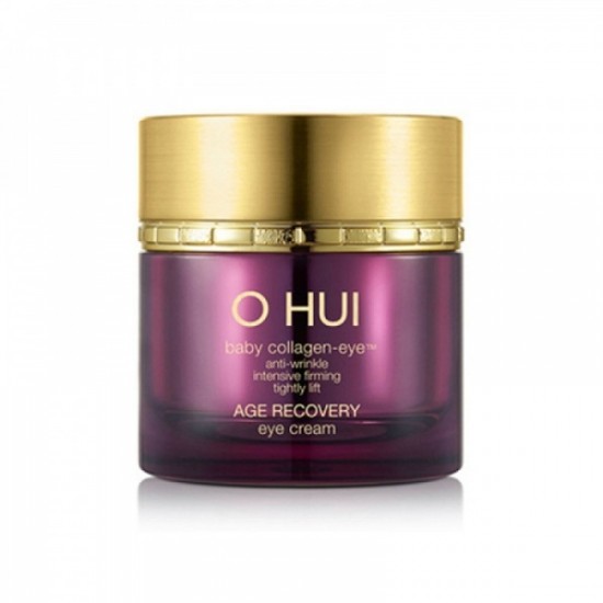 O HUI Age Recovery Eye Cream - Антивозрастной крем для кожи вокруг глаз с коллагеном 25ml
