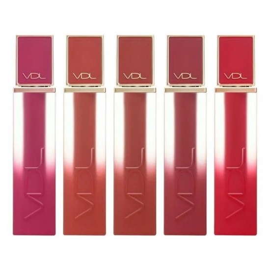 VDL Lip Stain Mashed Velvet - Жидкая устойчивая помада с вельветовым финишем
