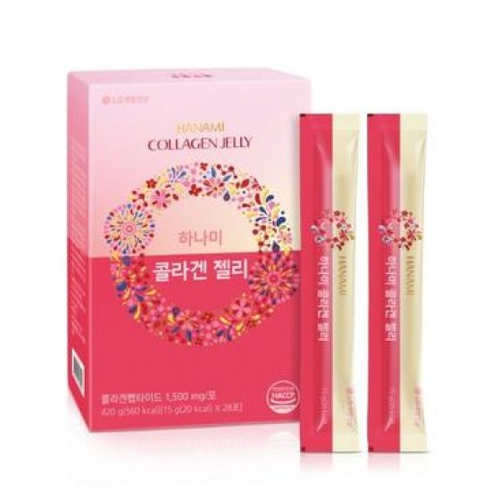 LG Life Garden Hanami Collagen Jelly 420g 15g*28p - Коллагеновое желе 420г. 15г 28шт
