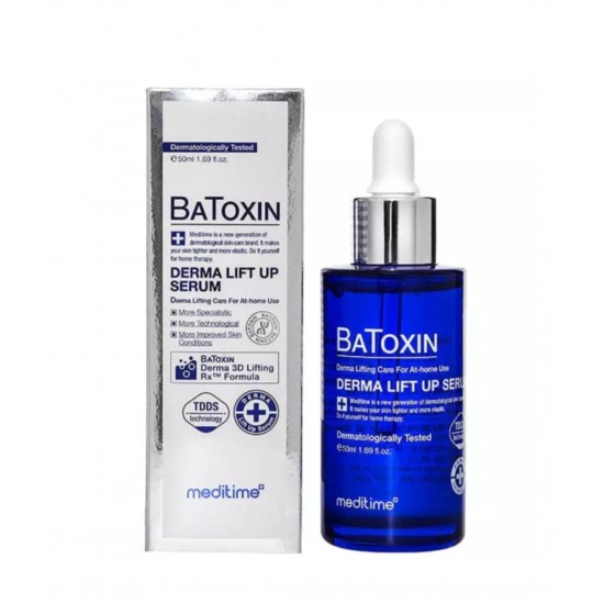 Meditime Bartoxin Derma Lift Up Serum 50ml - Сыворотка для подтяжки лица с эффектом ботокса Meditime Batoxin Derma Lift-Up Serum 50 мл